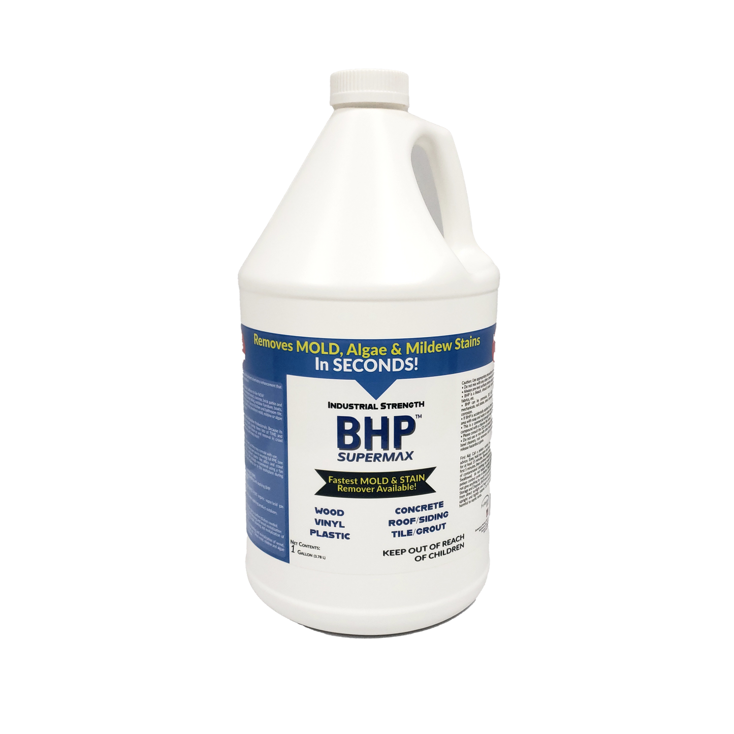 BHP Supermax - Mold & Mildew Stain Remover & Surface Sealer